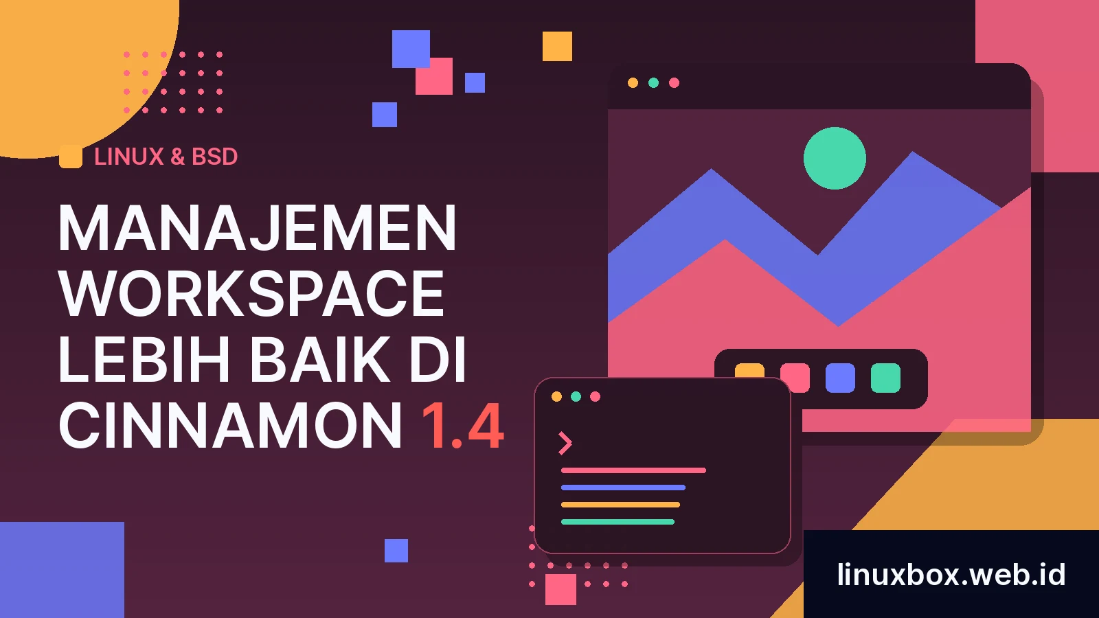 Manajemen Workspace Lebih Baik di Cinnamon 1.4