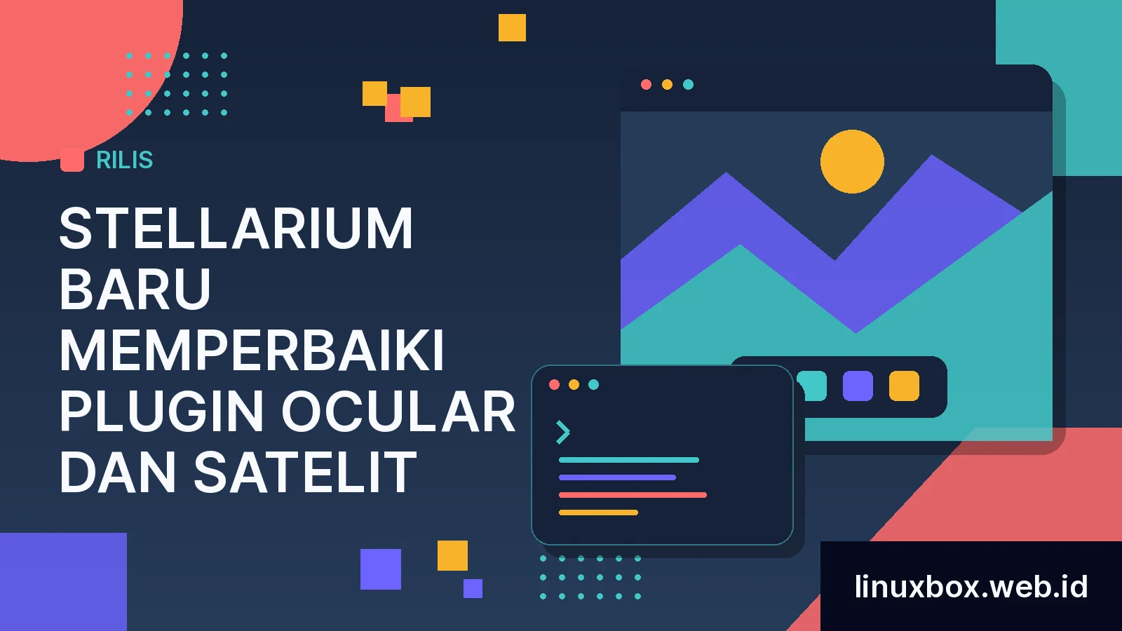 Rilis Stellarium Baru Memperbaiki Plugin Ocular dan Satelit