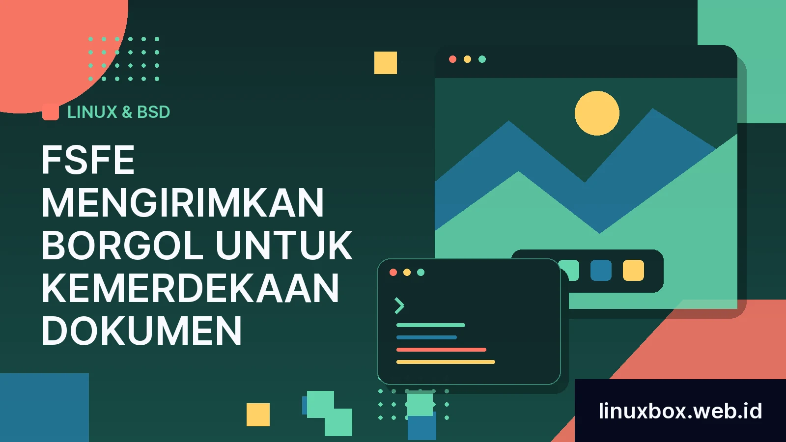 FSFE Mengirimkan Borgol Untuk Kemerdekaan Dokumen