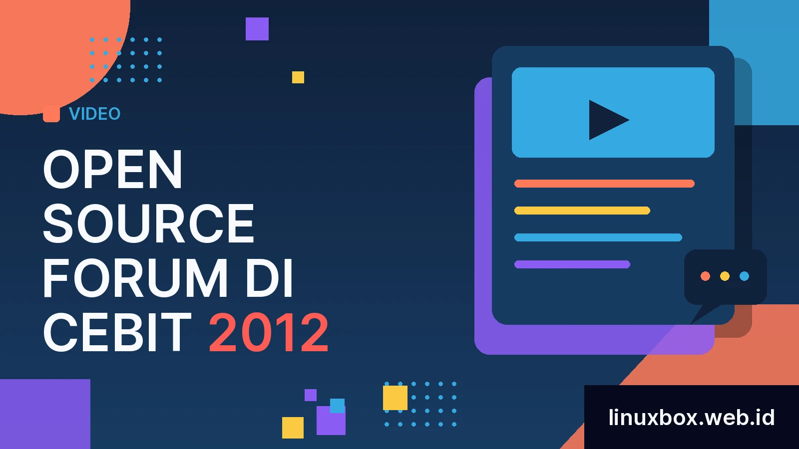 Video Open Source Forum di CeBIT 2012
