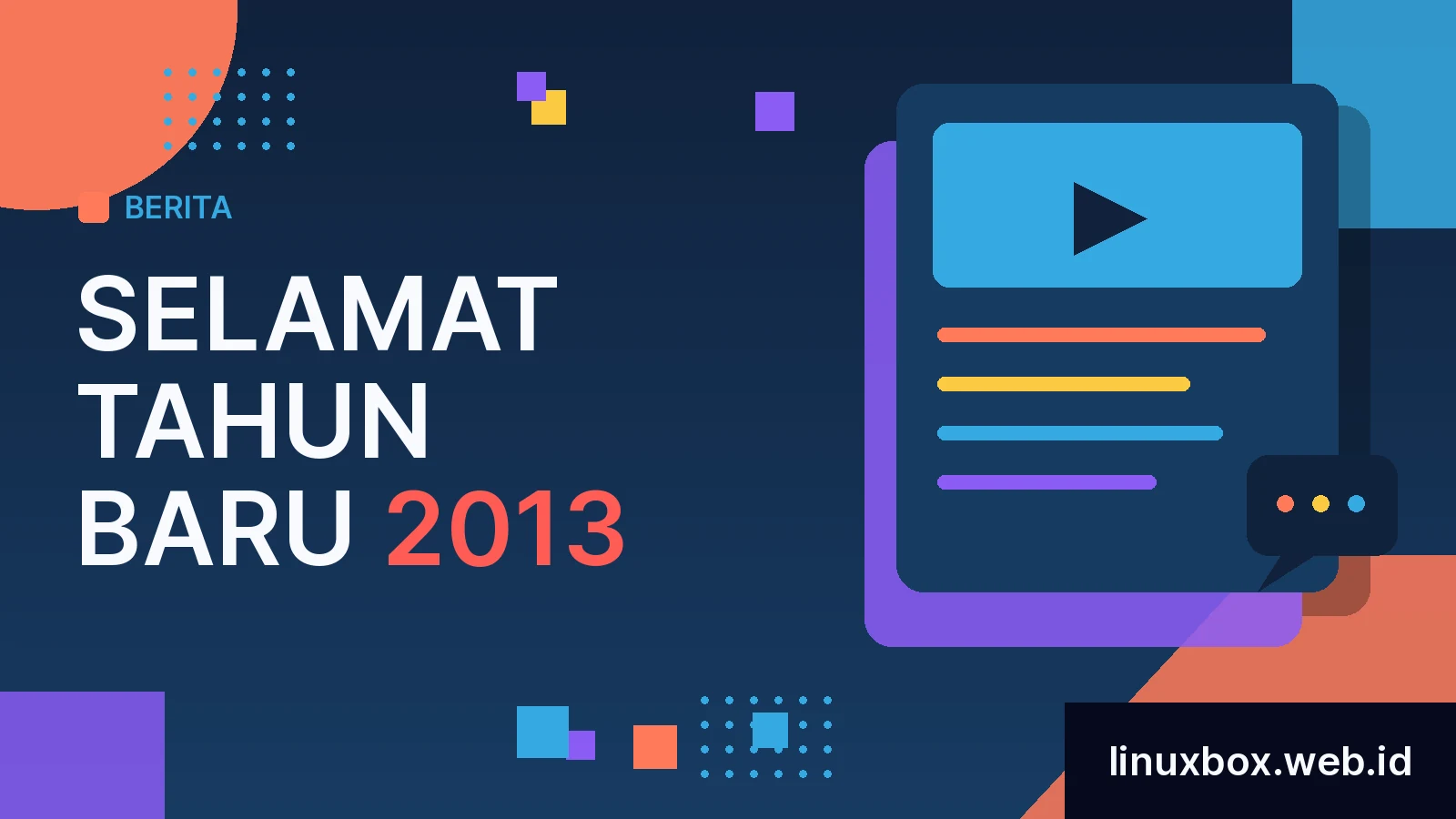 Selamat Tahun Baru 2013