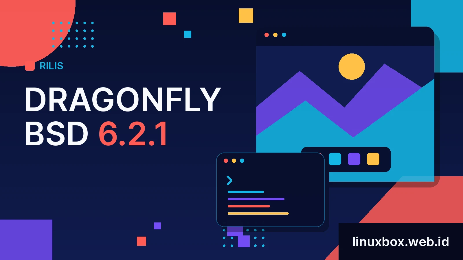 Rilis DragonFly BSD 6.2.1