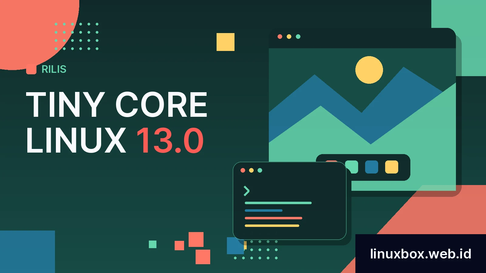 Rilis Tiny Core Linux 13.0