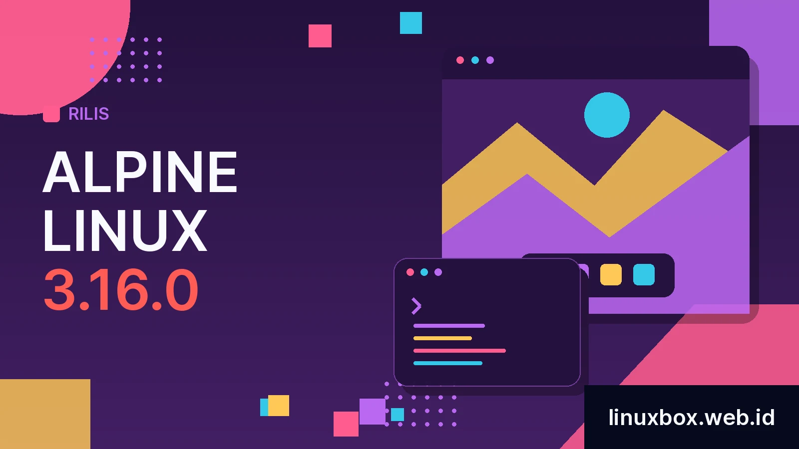 Rilis Alpine Linux 3.16.0