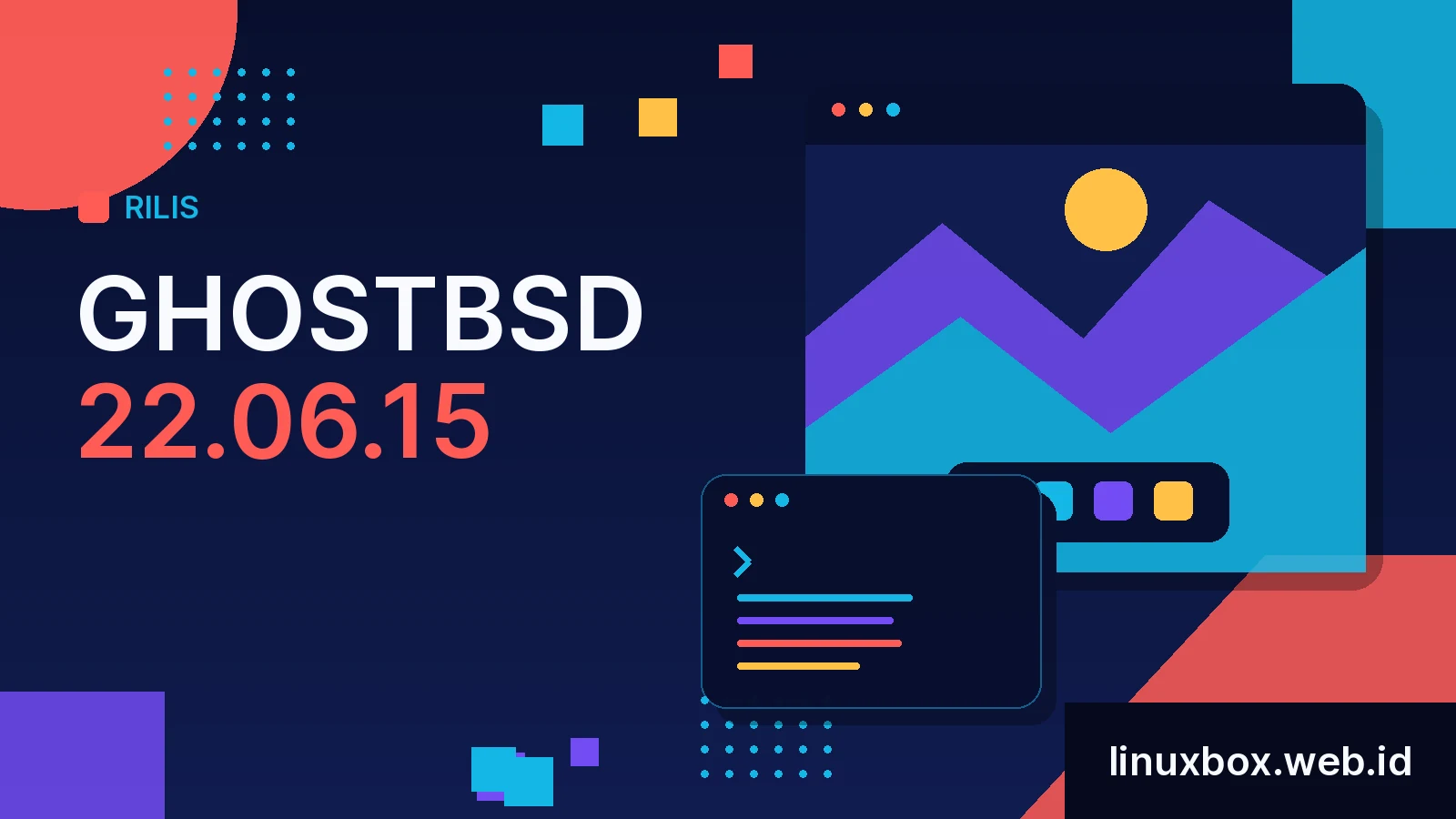Rilis GhostBSD 22.06.15