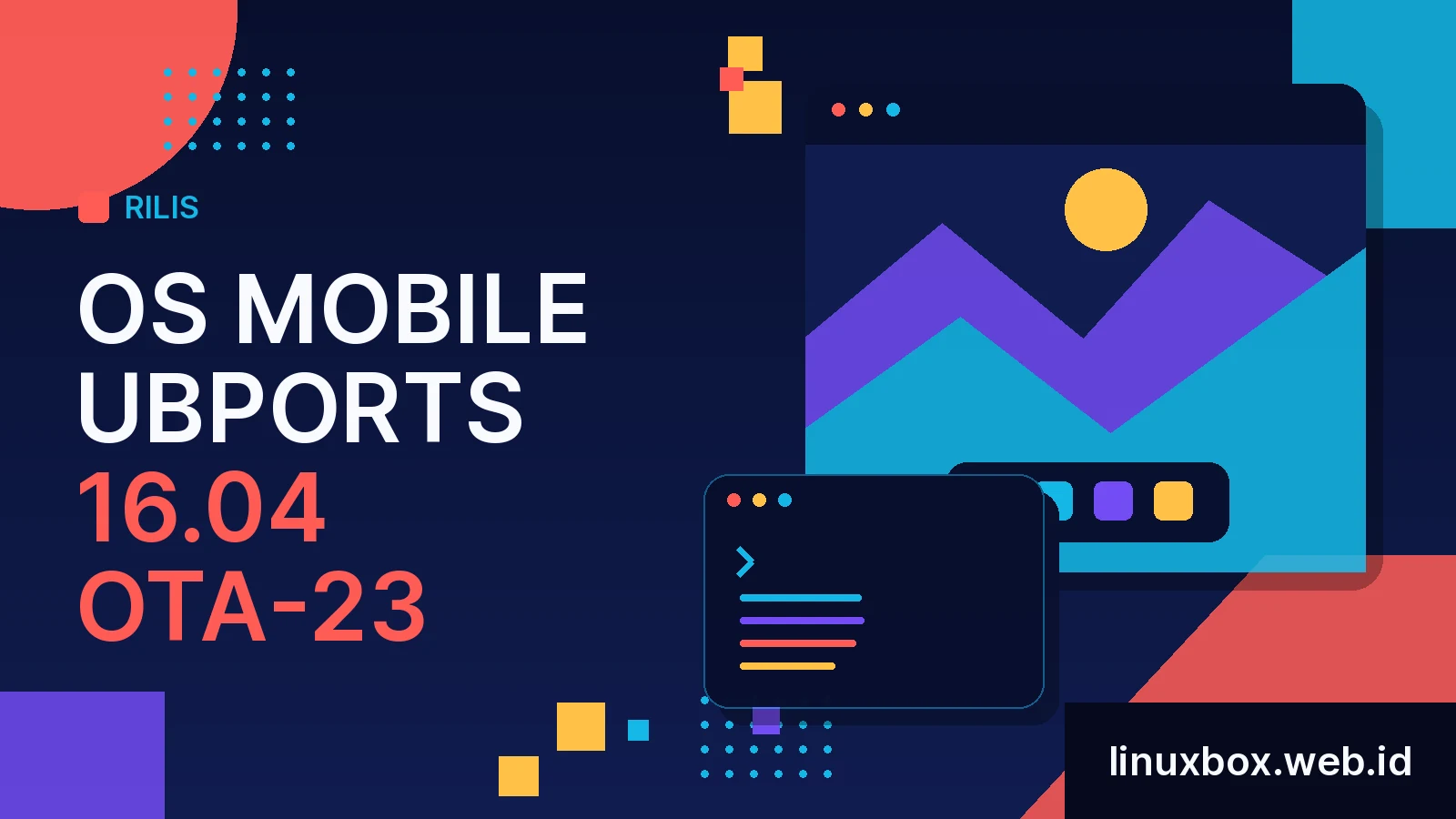 Rilis OS Mobile UBports 16.04 OTA-23