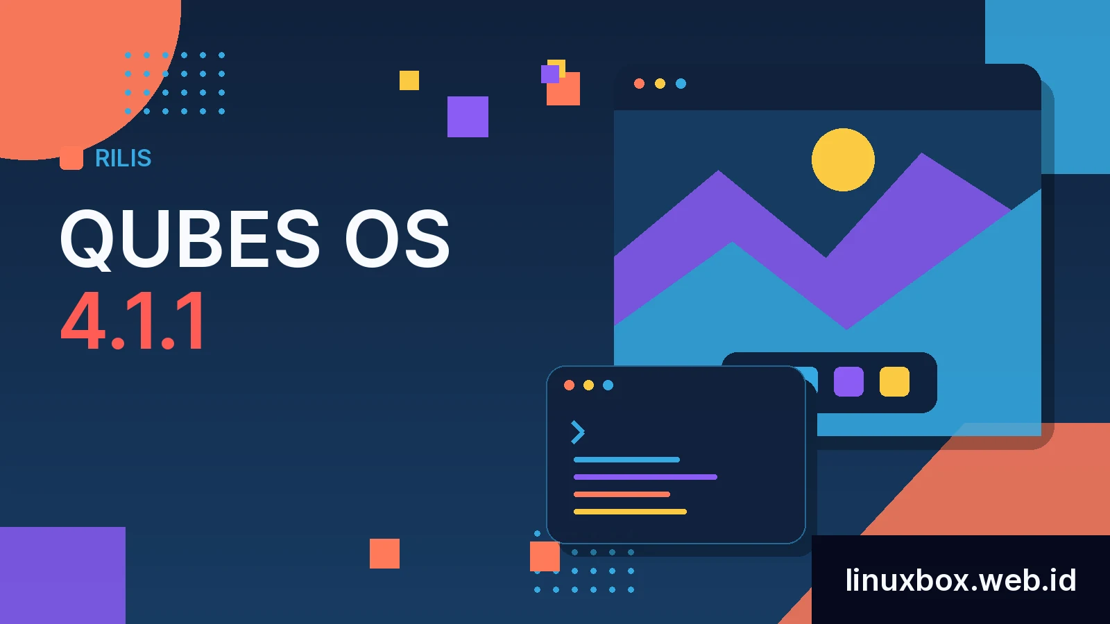 Rilis Qubes OS 4.1.1
