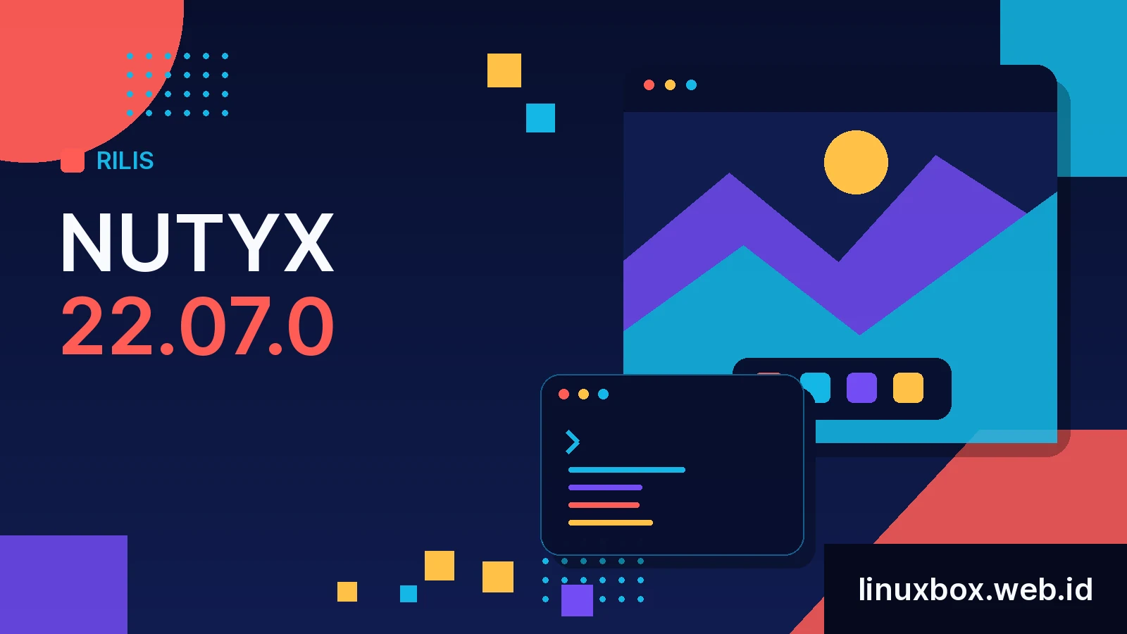 Rilis NuTyX 22.07.0