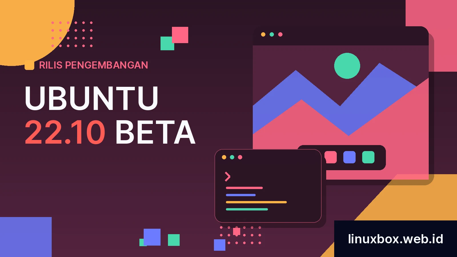 Rilis Pengembangan Ubuntu 22.10 Beta