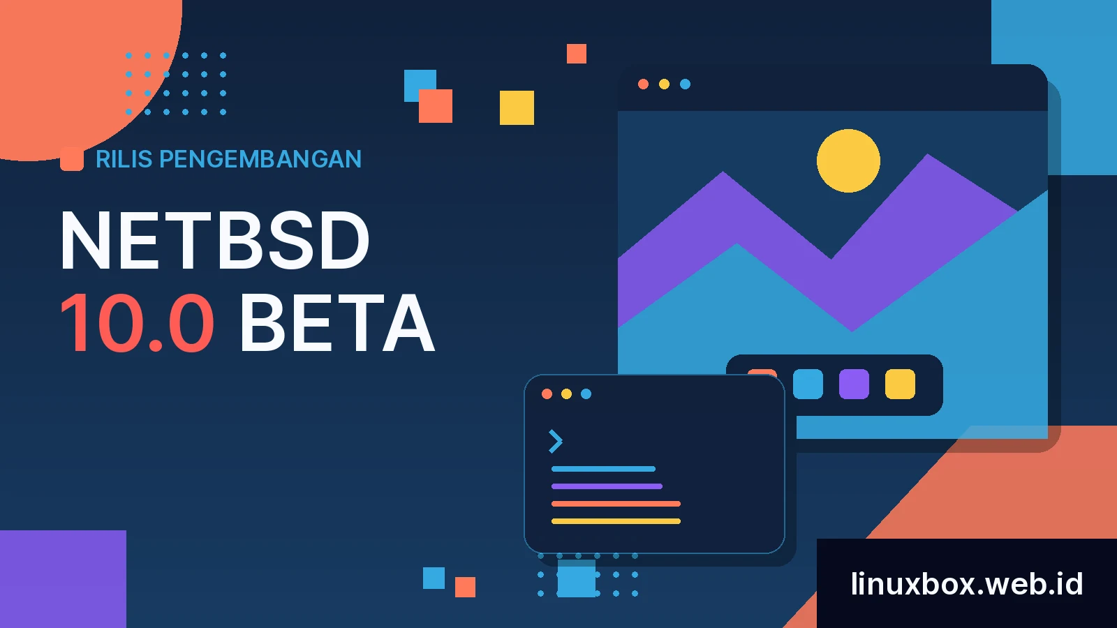 Rilis Pengembangan NetBSD 10.0 Beta