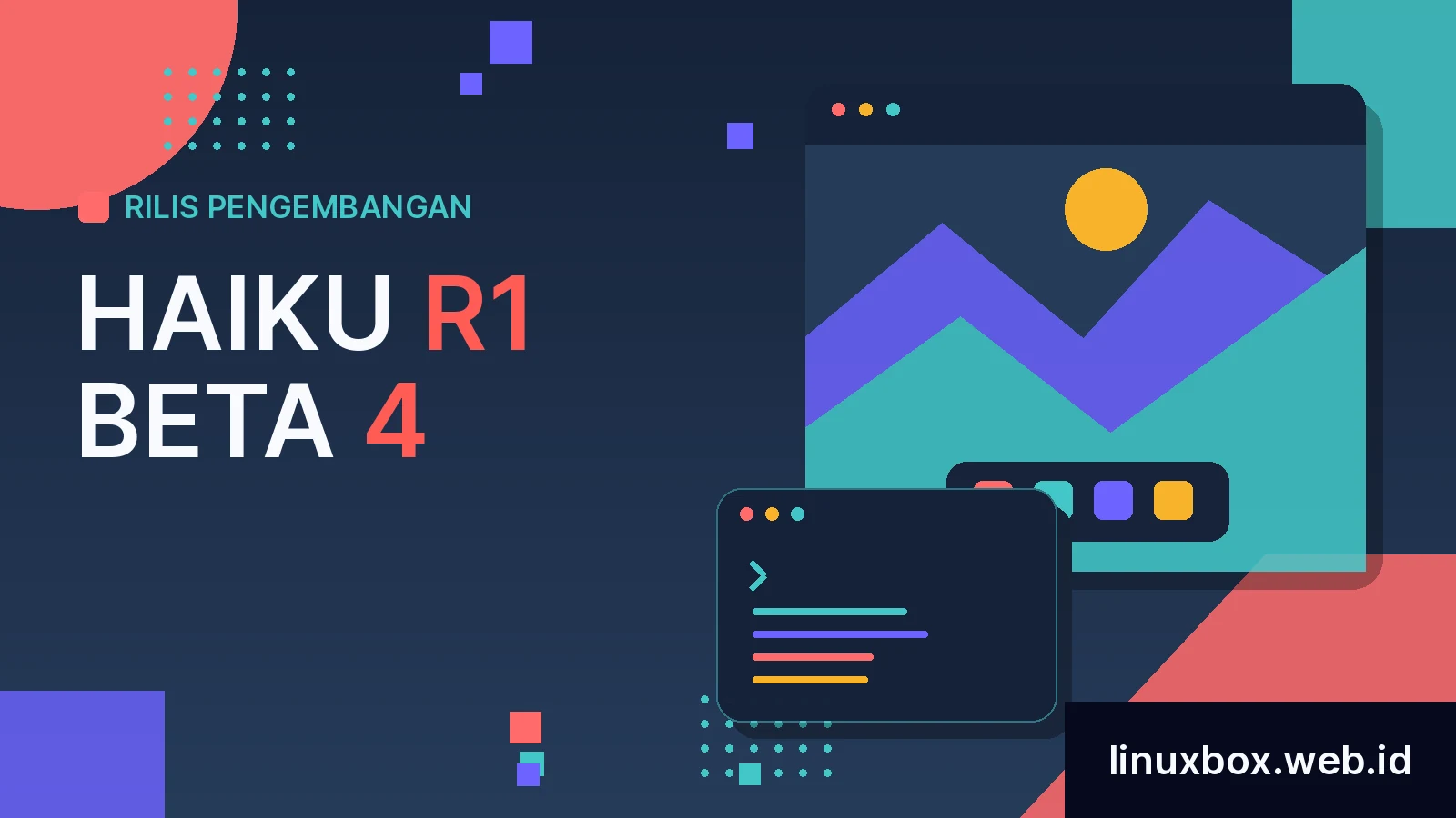 Rilis Pengembangan Haiku R1 Beta 4