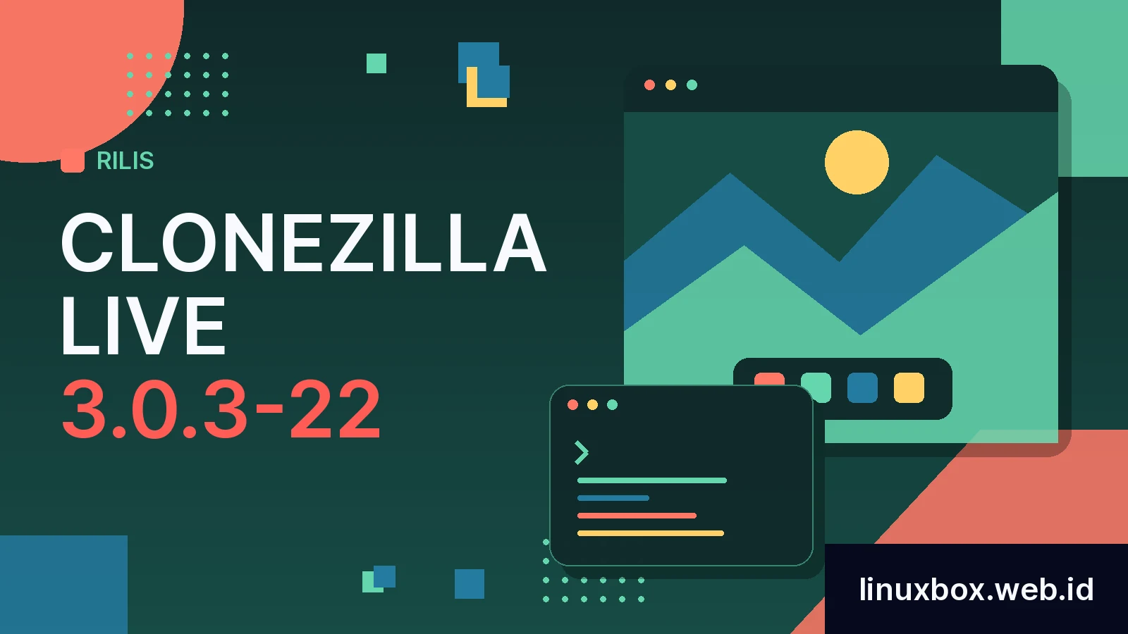 Rilis Clonezilla Live 3.0.3-22
