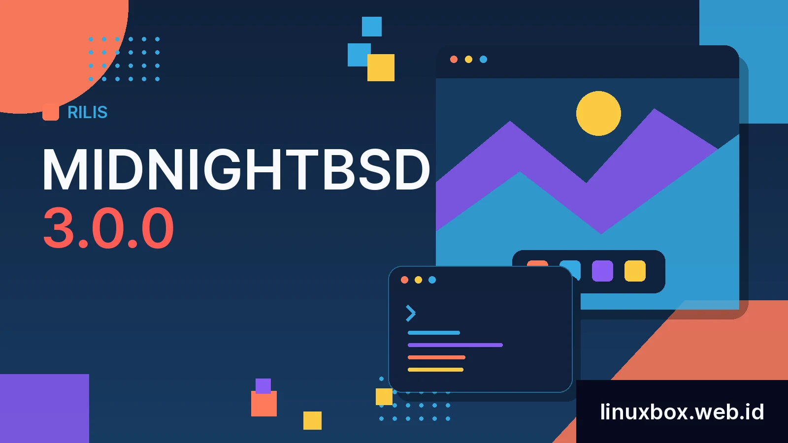 Rilis MidnightBSD 3.0.0