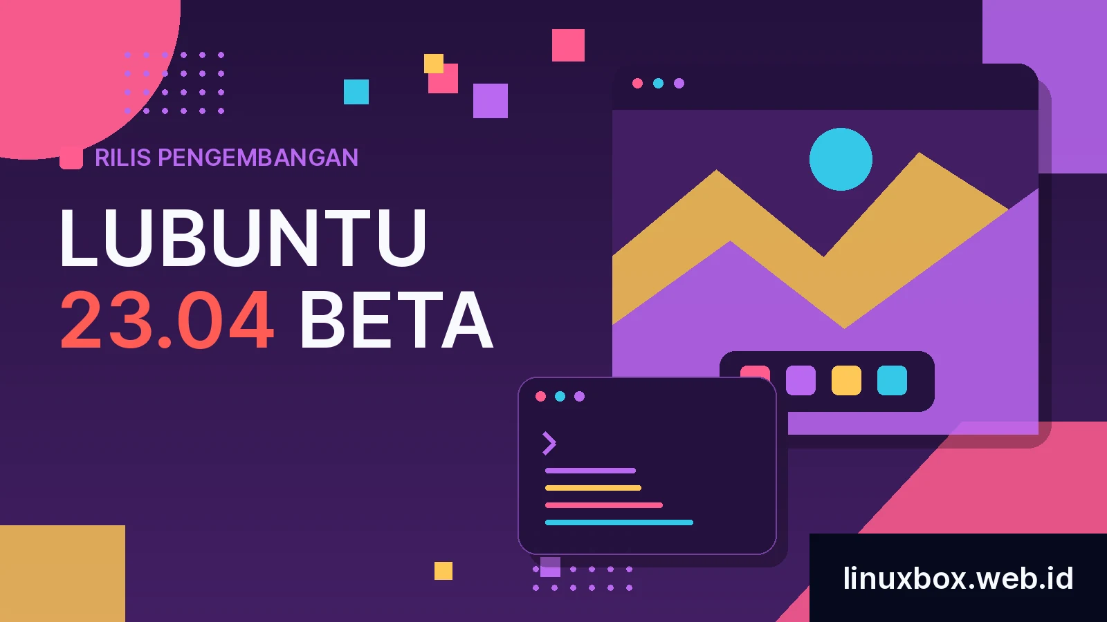 Rilis Pengembangan Lubuntu 23.04 Beta