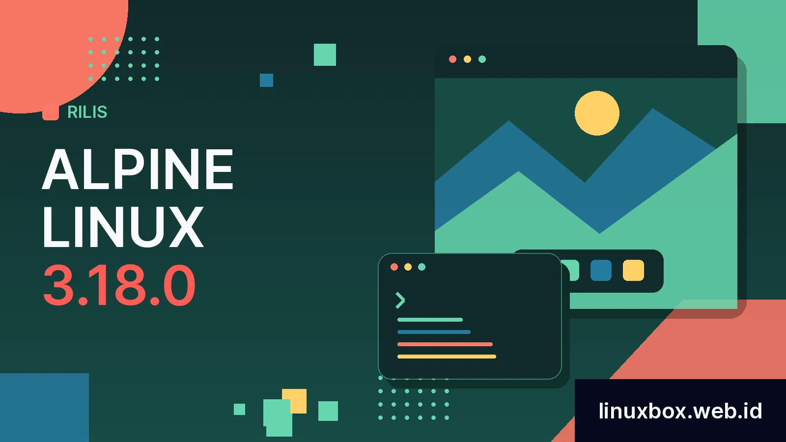 Rilis Alpine Linux 3.18.0