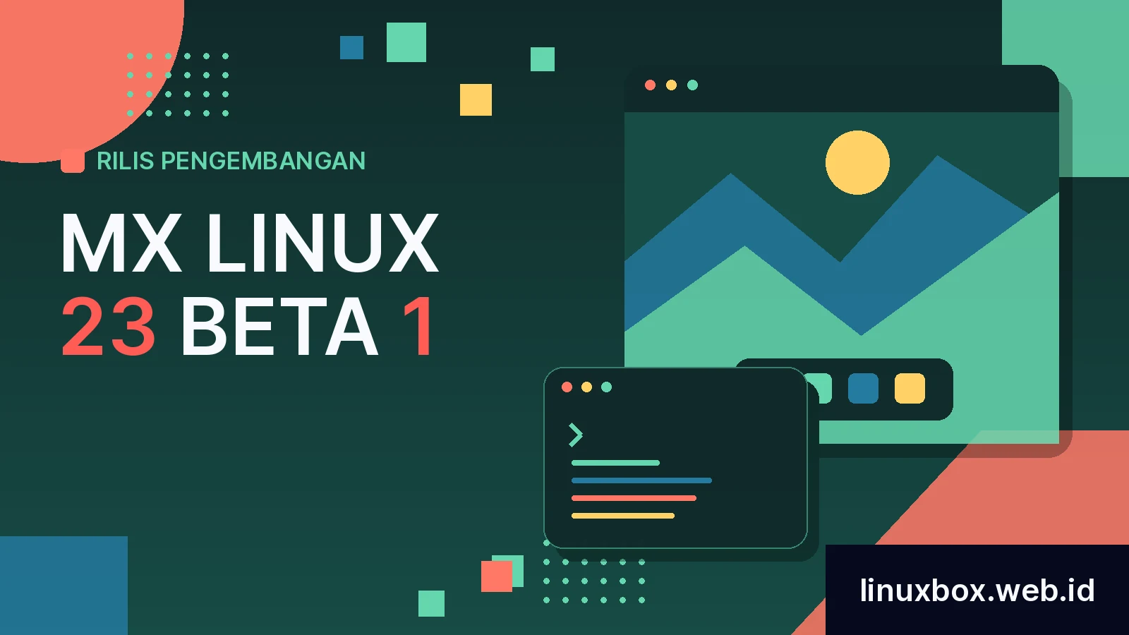 Rilis Pengembangan MX Linux 23 Beta 1