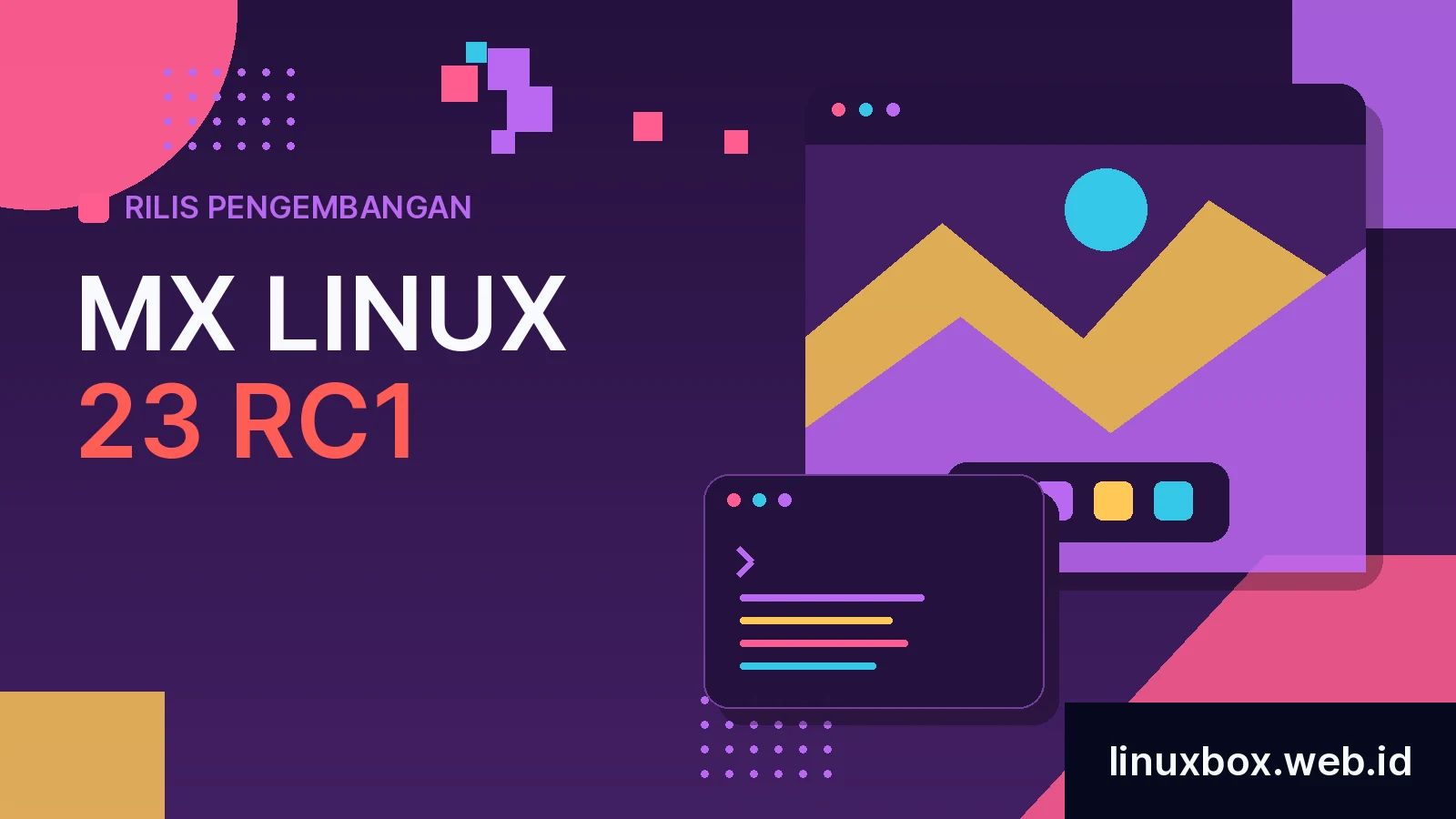 Rilis Pengembangan MX Linux 23 RC1