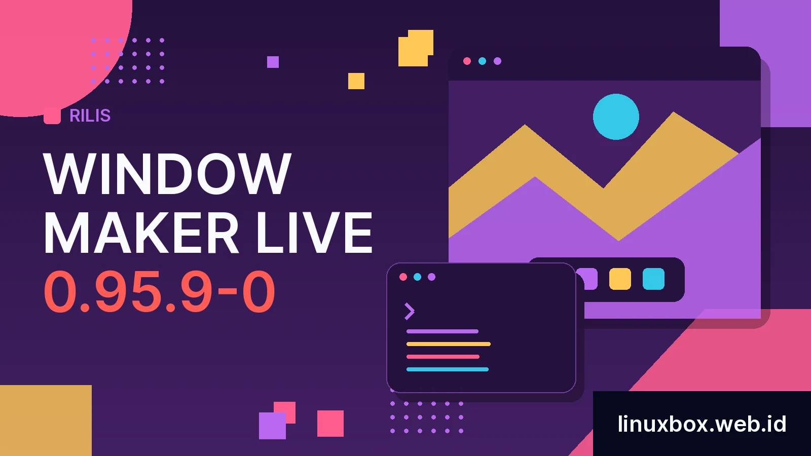 Rilis Window Maker Live 0.95.9-0