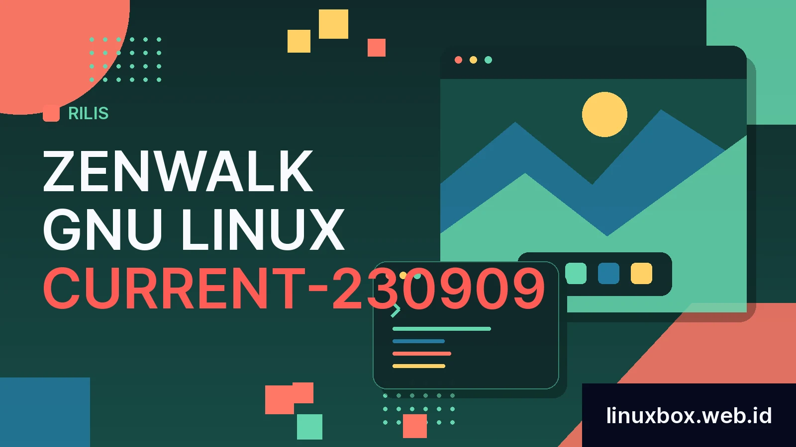 Rilis Zenwalk GNU Linux Current-230909