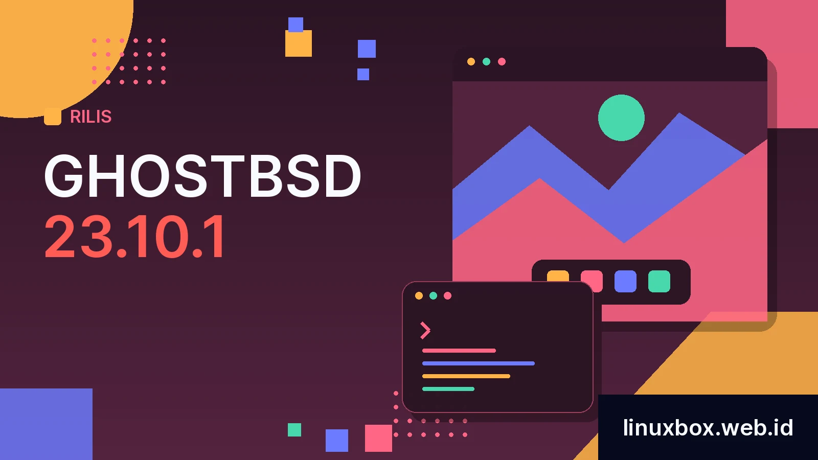 Rilis GhostBSD 23.10.1