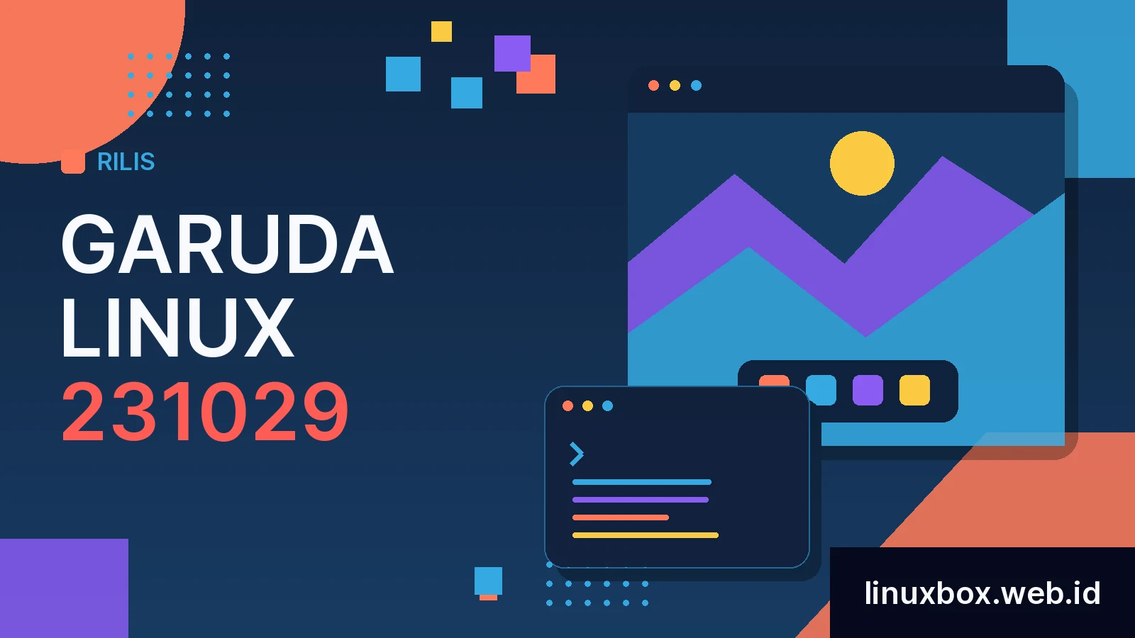 Rilis Garuda Linux 231029