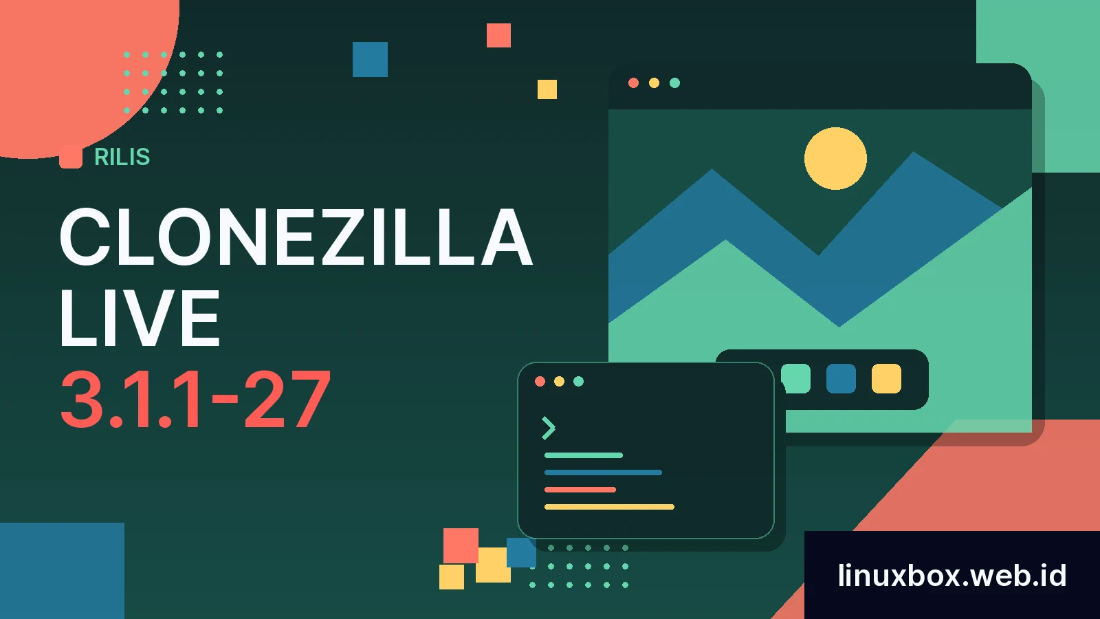 Rilis Clonezilla Live 3.1.1-27