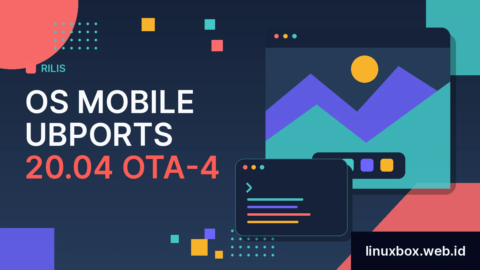 Rilis OS Mobile UBports 20.04 OTA-4