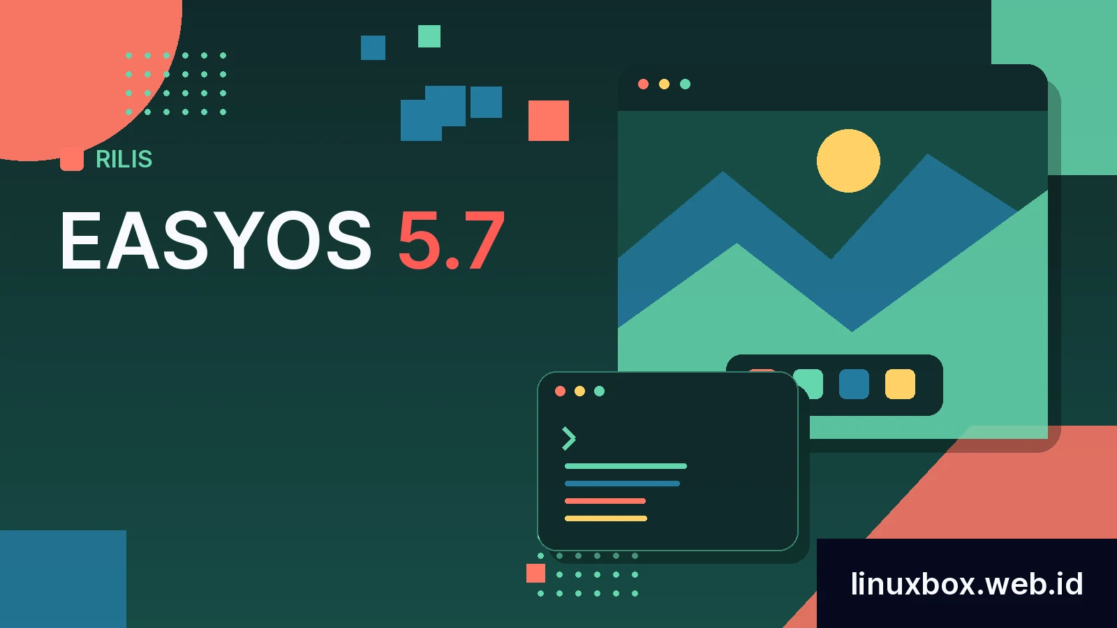 Rilis EasyOS 5.7