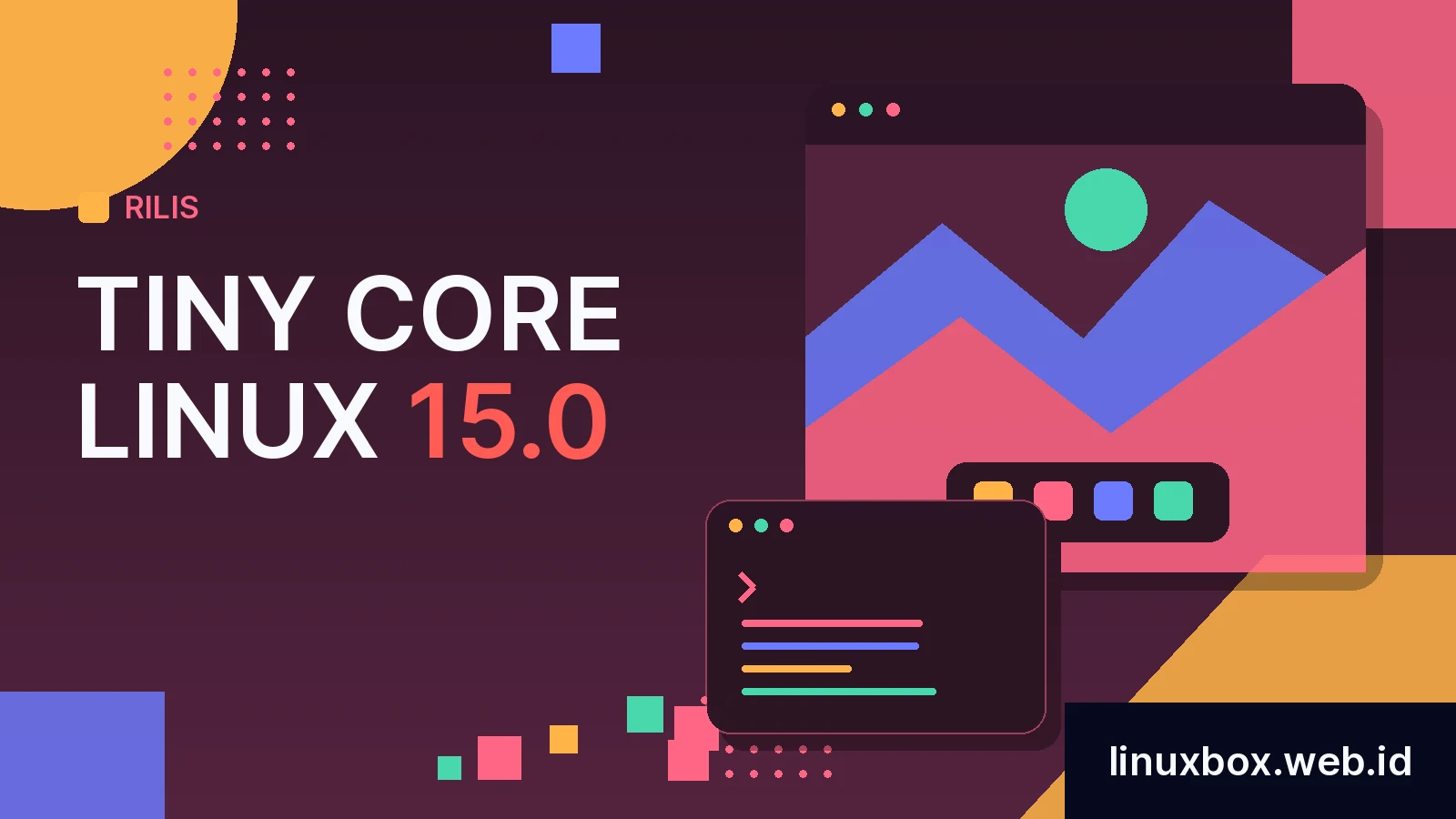 Rilis Tiny Core Linux 15.0