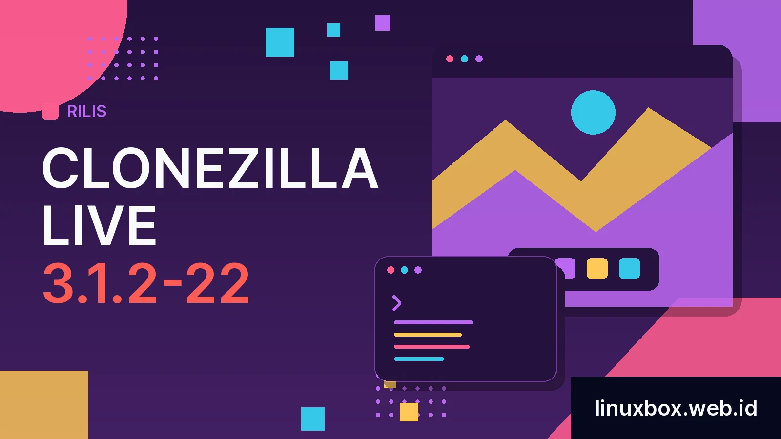 Rilis Clonezilla Live 3.1.2-22