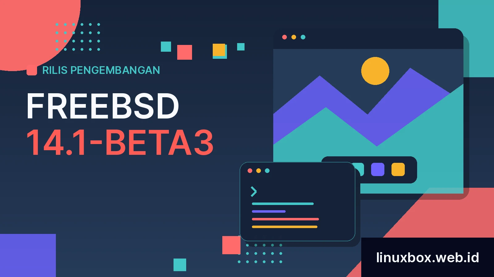 Rilis Pengembangan FreeBSD 14.1-BETA3