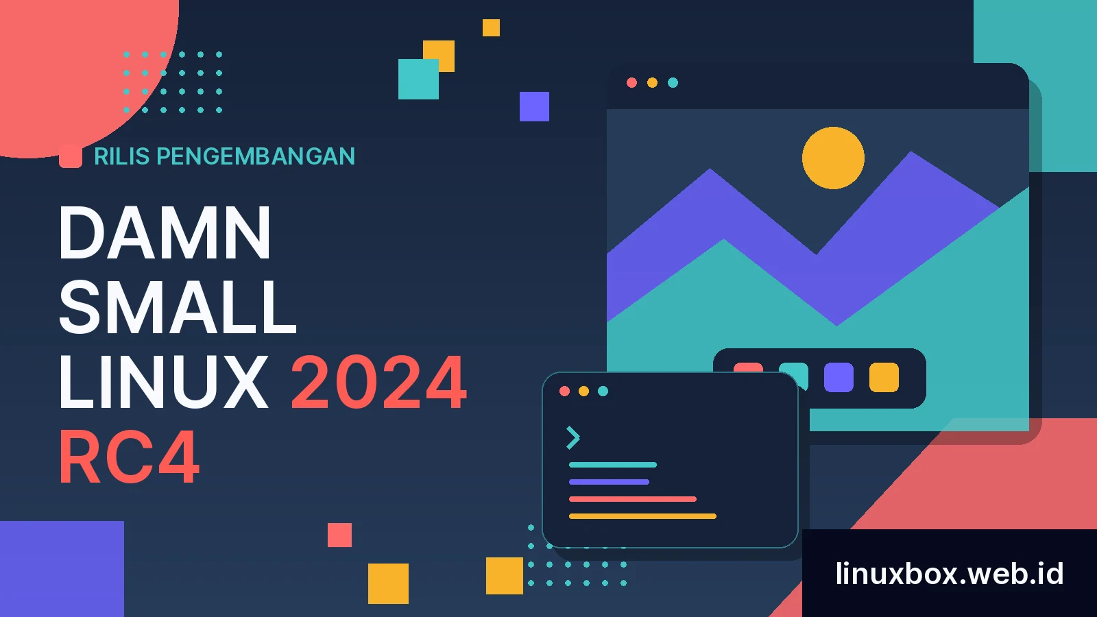 Rilis Pengembangan Damn Small Linux 2024 RC4