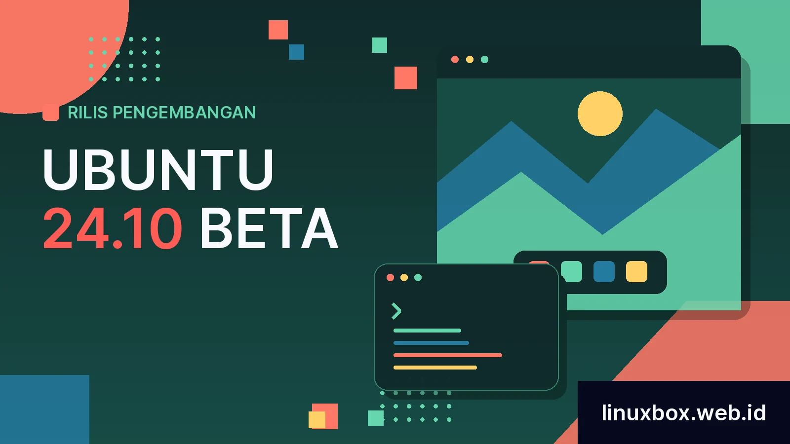 Rilis Pengembangan Ubuntu 24.10 Beta