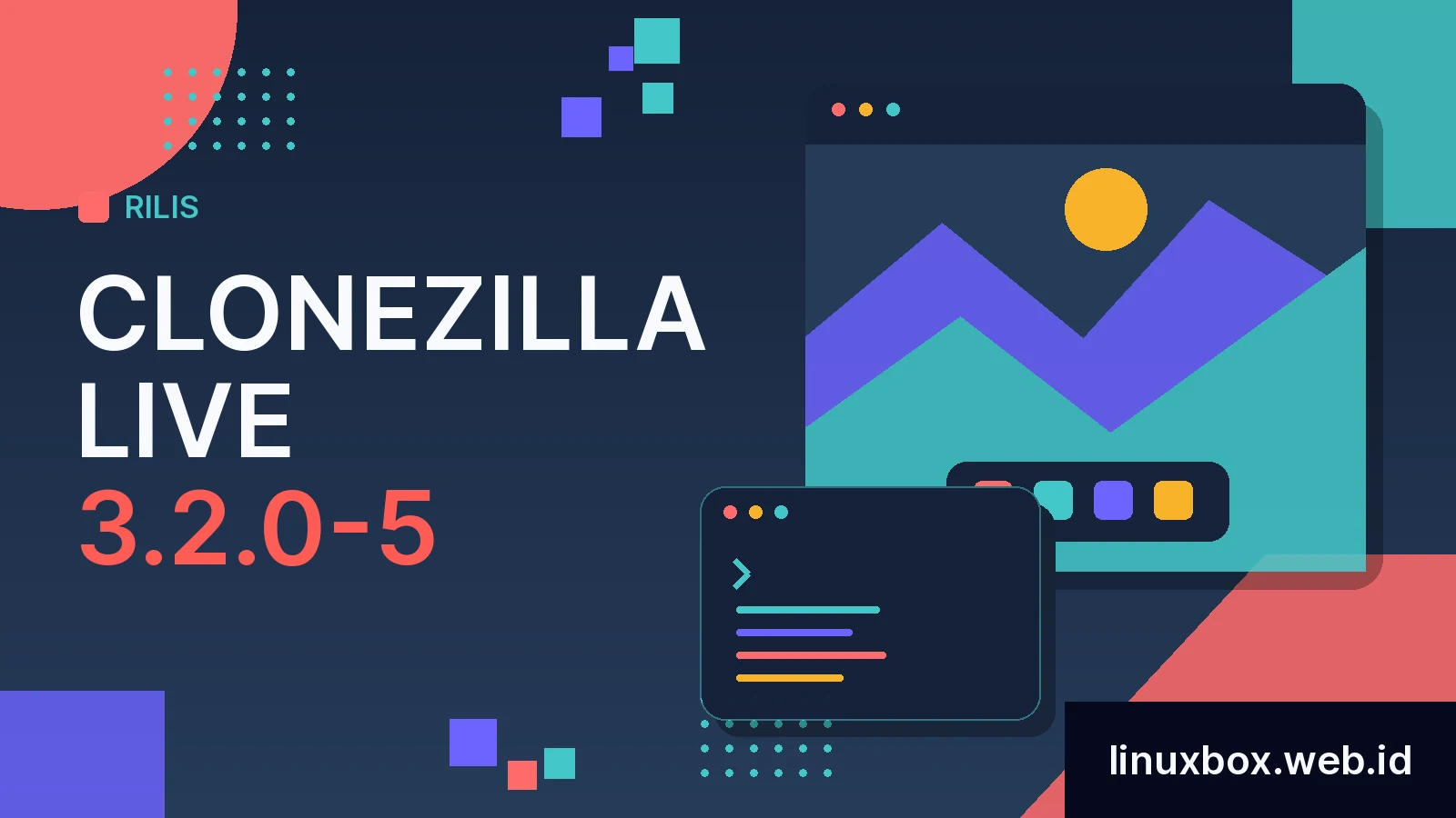 Rilis Clonezilla Live 3.2.0-5