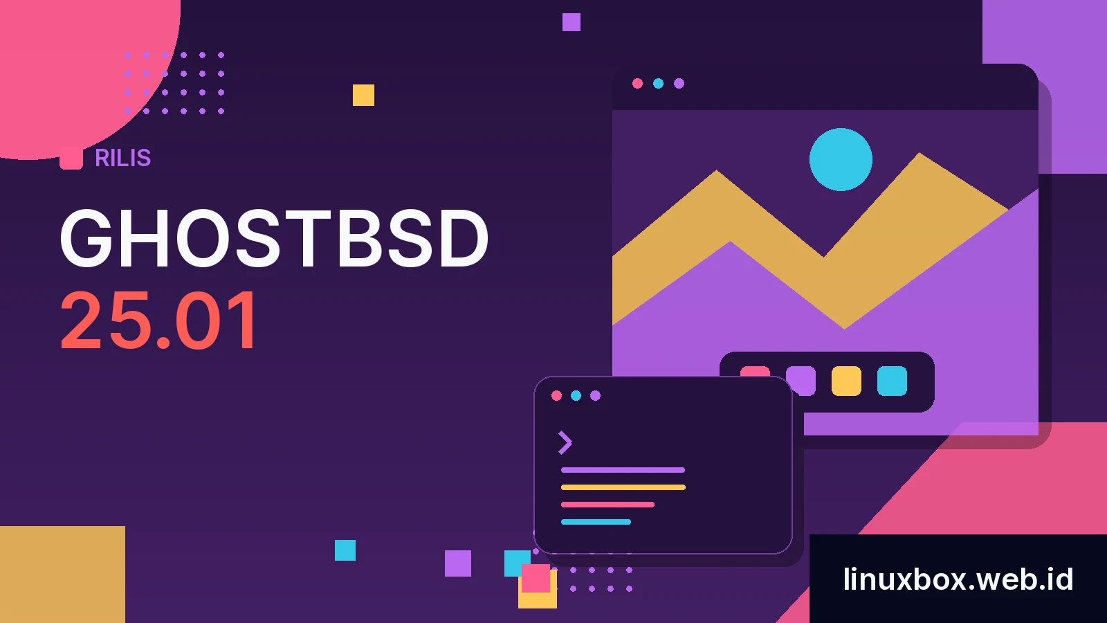 Rilis GhostBSD 25.01