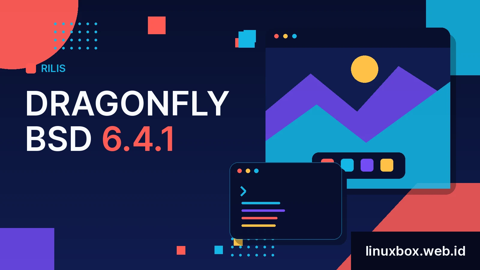 Rilis DragonFly BSD 6.4.1