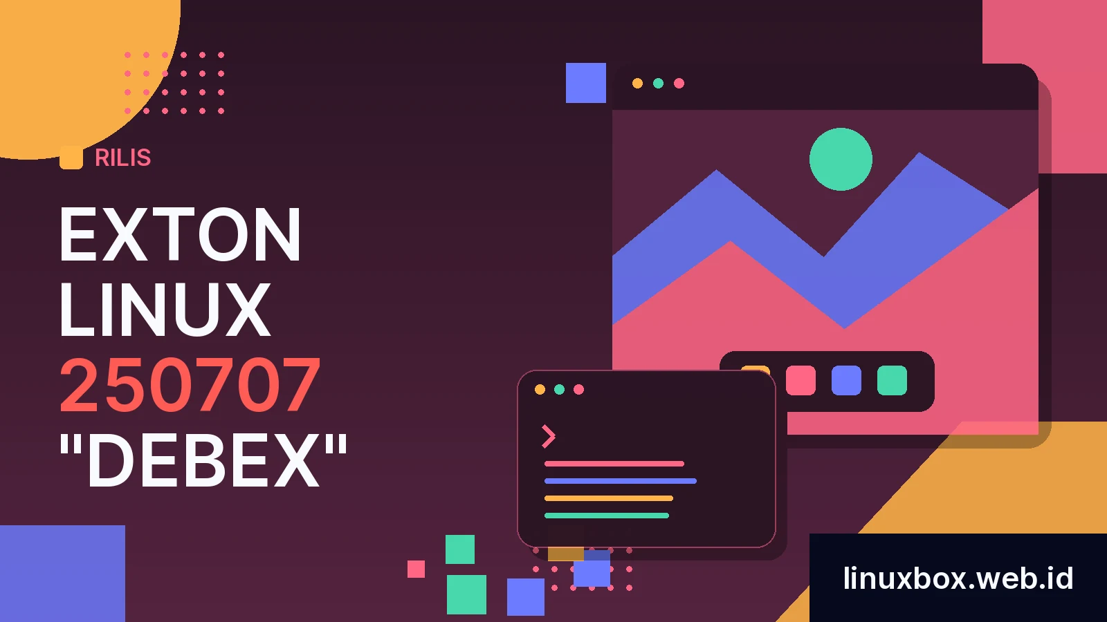Rilis Exton Linux 250707 "DebEX"