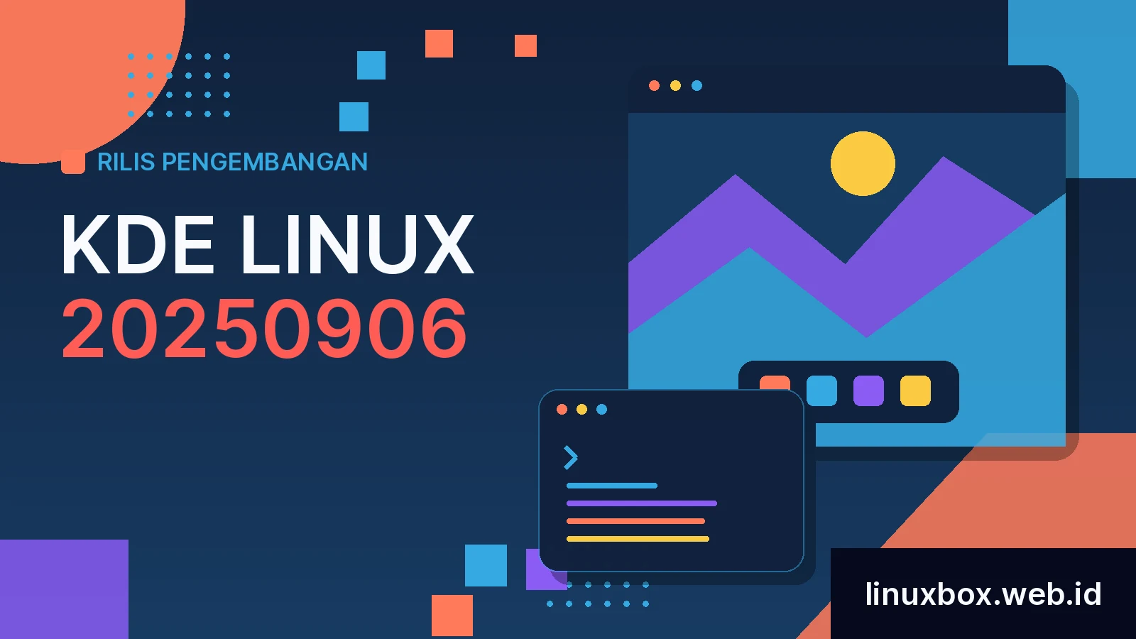 Rilis Pengembangan KDE Linux 20250906