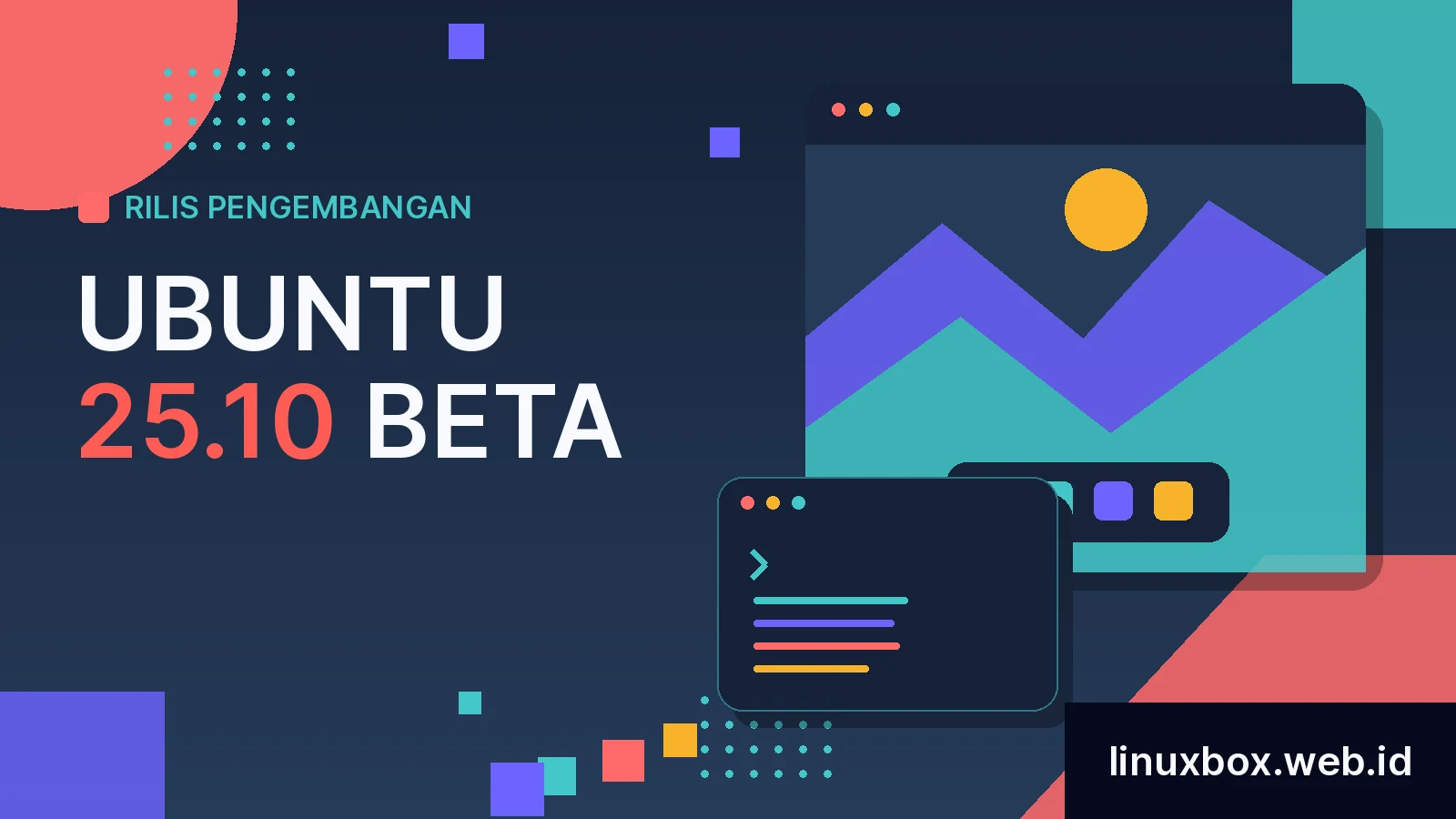 Rilis Pengembangan Ubuntu 25.10 Beta