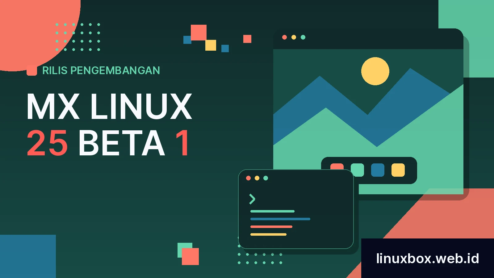 Rilis Pengembangan MX Linux 25 Beta 1