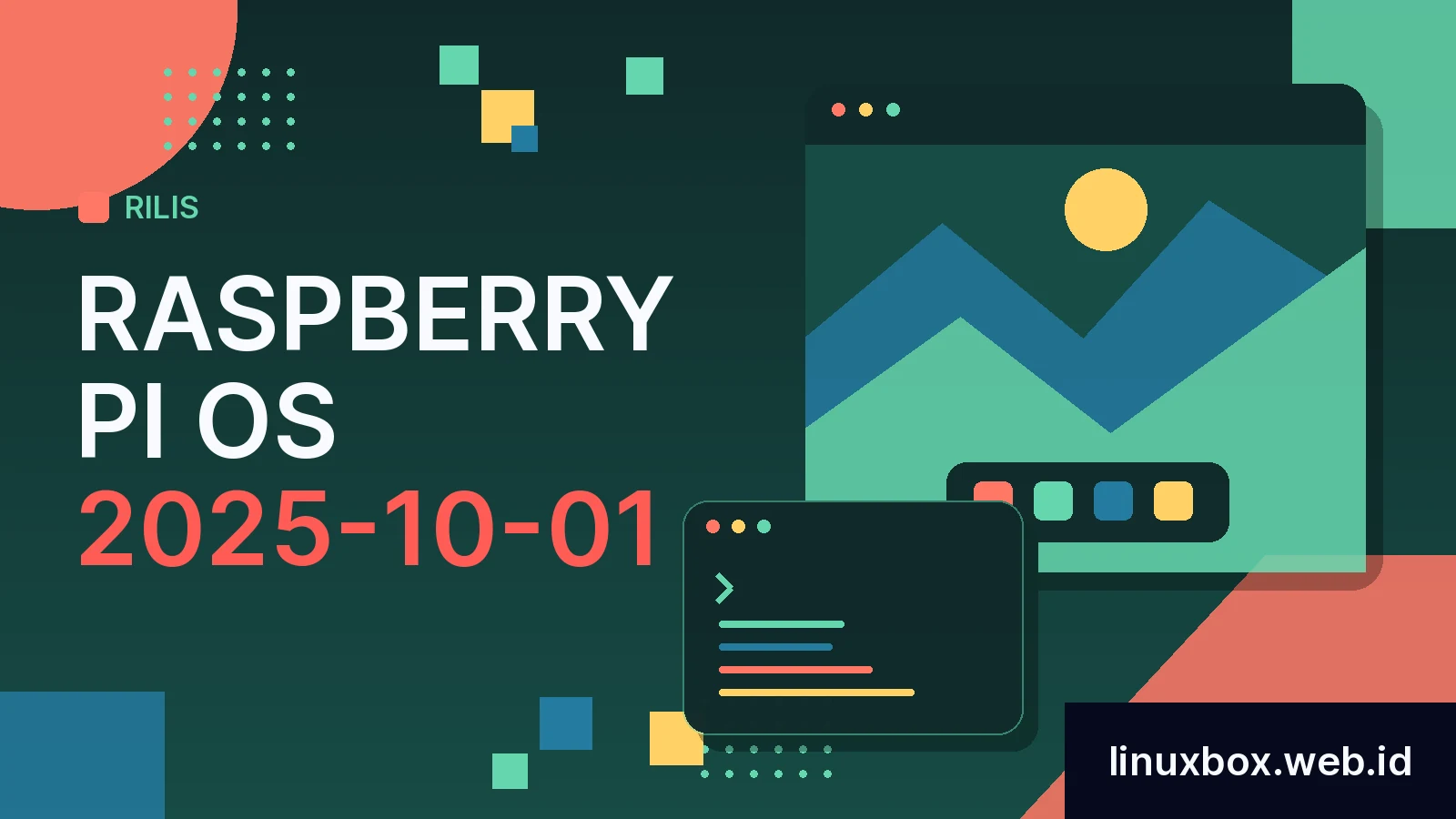Rilis Raspberry Pi OS 2025-10-01