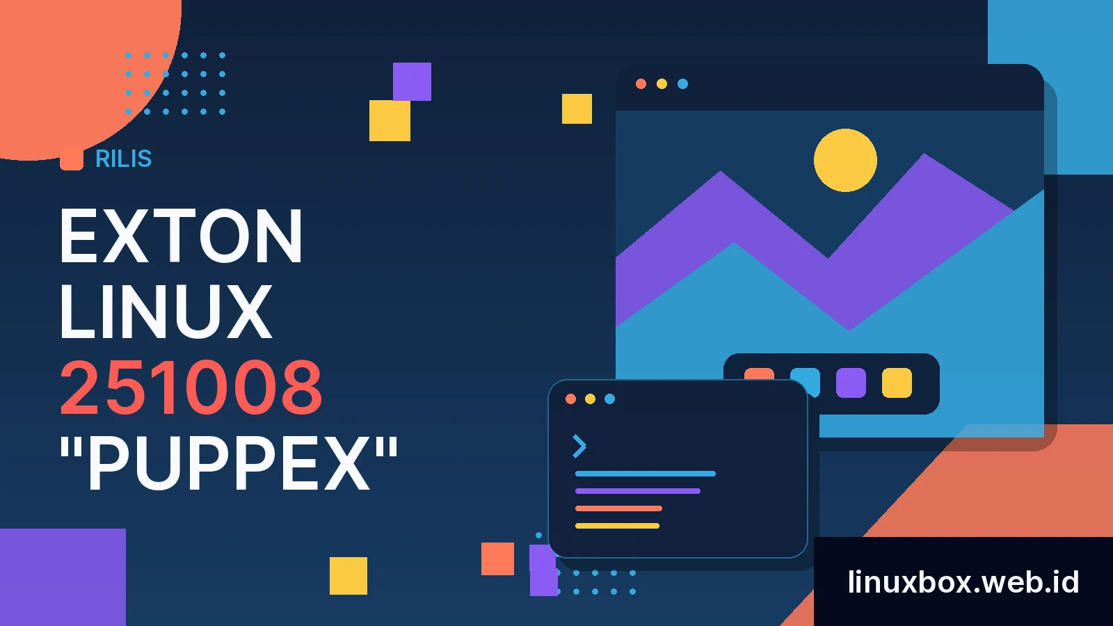 Rilis Exton Linux 251008 "PuppEX"