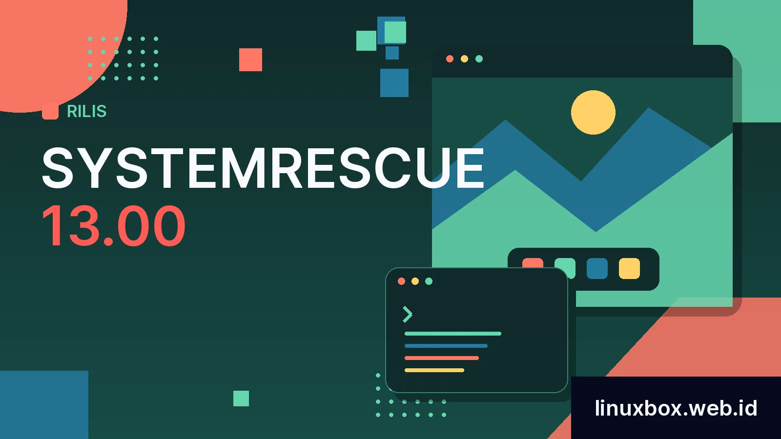 Rilis SystemRescue 13.00