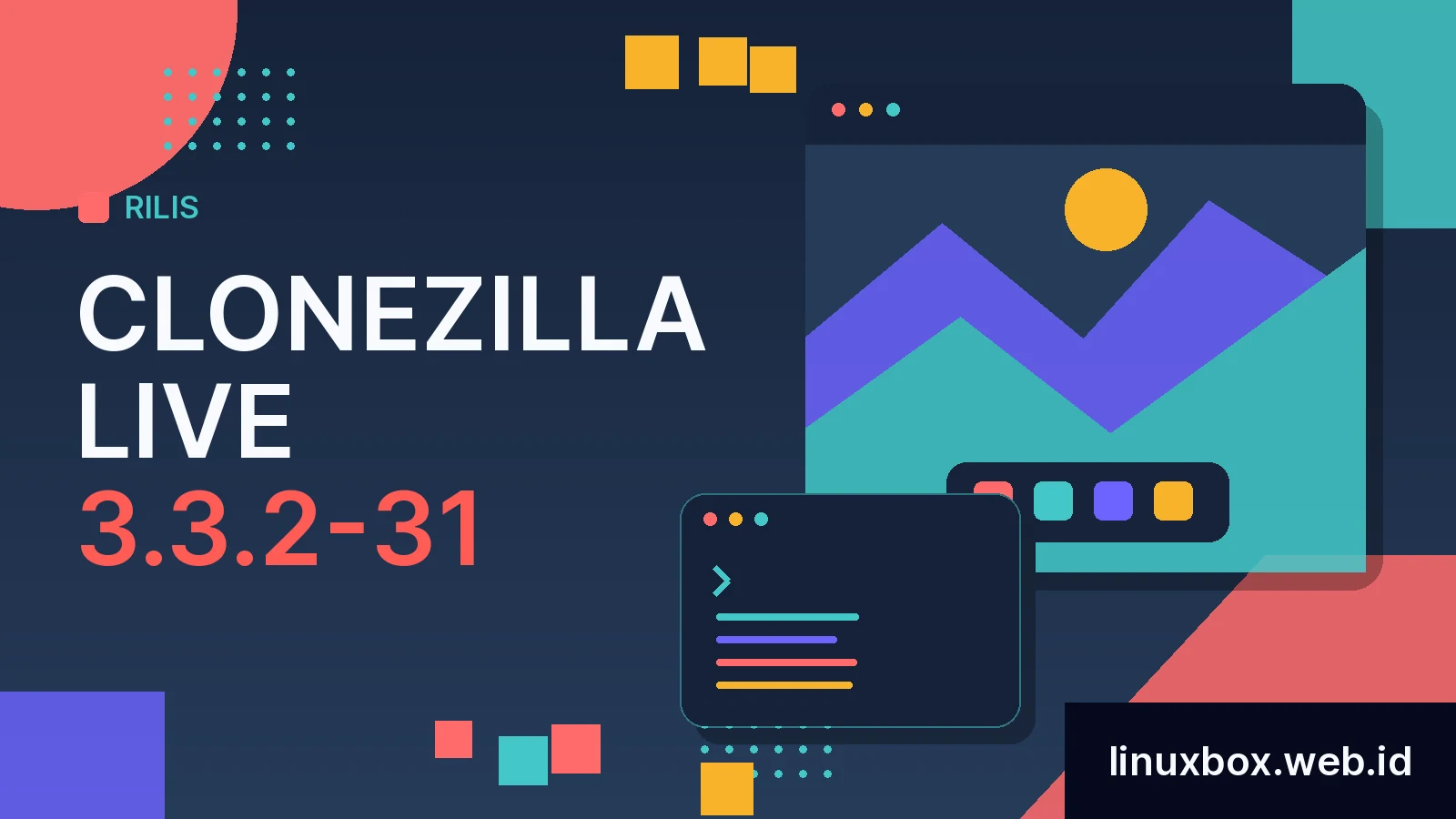 Rilis Clonezilla Live 3.3.2-31