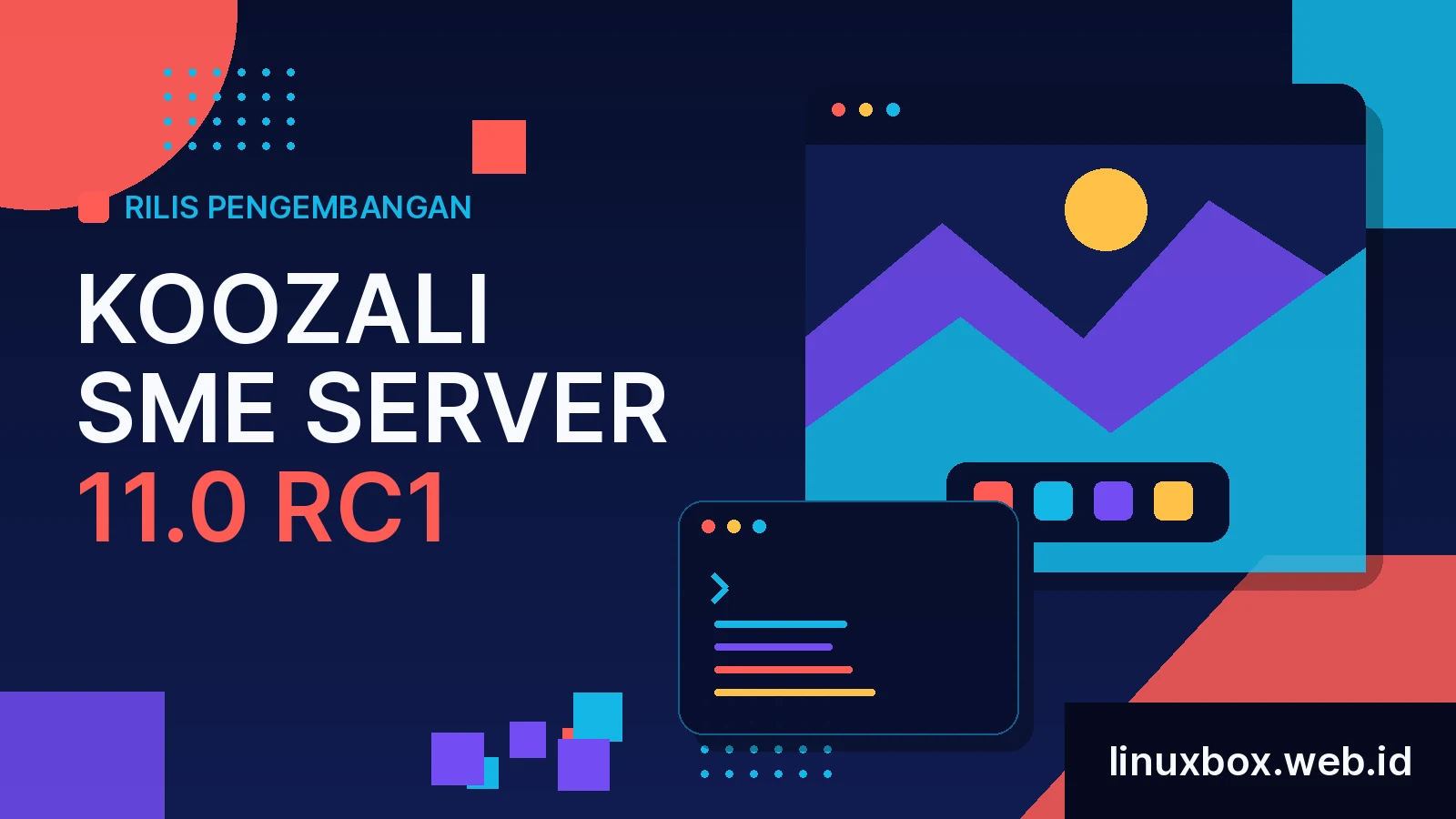 Rilis Pengembangan Koozali SME Server 11.0 RC1