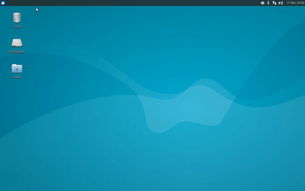 Desktop Xubuntu Linux 16.04